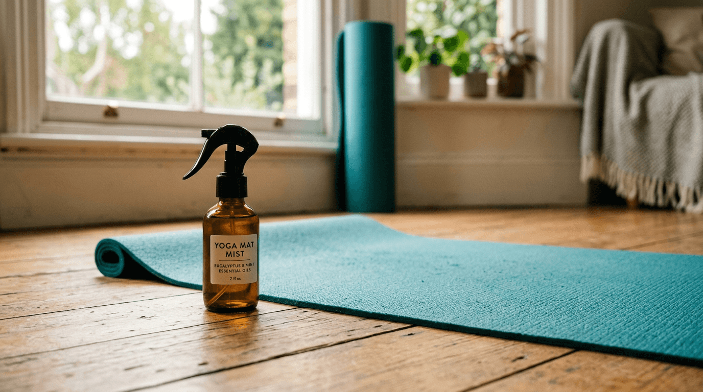 Yogamat antislip spray: wat werkt echt en wat maakt je mat juist gladder?