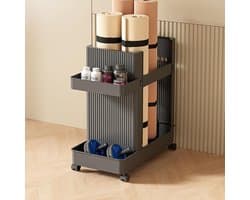 Yoga Trolley - Opbergwagen met Wielen