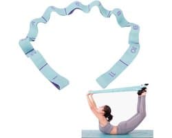 Yoga Stretch Riem met 11 Lussen