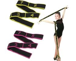 Yoga Stretching Strap - 8 Loops