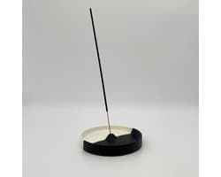 A Keramieke Wierookhouder - Zwart & Wit