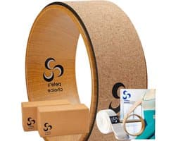 Yoga Wiel & Blokken Set Kurk