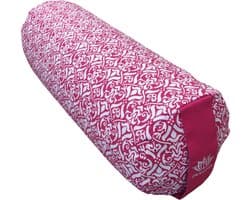 Bolster Pink Rond - Om Namaste