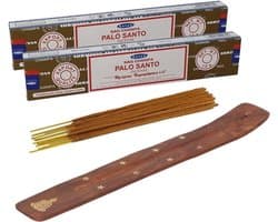 Wierook Cadeauset - Palo Santo Meditatie Set