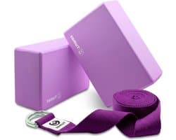 Yoga Blokken Set - Premium Strap