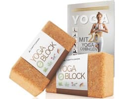 Natuurlijke Kurk Yogablokken - Set van 2